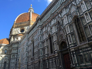 Obraz premium Florence cathedral in Italy with large orange dome