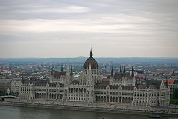 Obraz premium Budapest Parliament. HUNGARY.