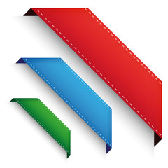 Corner banner - Crorner ribbon set