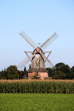 Sinninge M&uuml;hle, Windm&uuml;hle in Saerbeck, M&uuml;nsterland