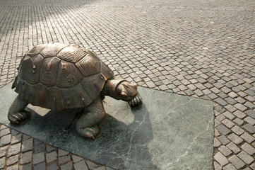 Turtle Statue - Olomouc - Czech Republic