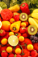 新鮮な野菜と果物