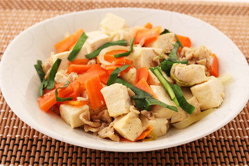 沖縄料理　豆腐チャンプルー