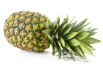 Pineapple, isolated on white