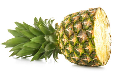 Pineapple, isolated on white