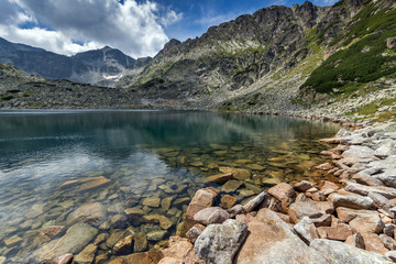 Amazing landscape of Musalenski lakes, Rila mountain, Bulgaria