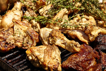 BBQ grilled chicken breast