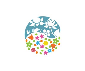 Flower logo