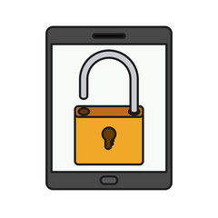 tablet technology isolated icon vector illustration design