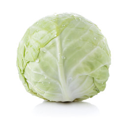Obraz premium cabbage isolated on white background