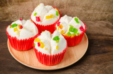 Steamed cupcake,dessert for Chinese new year
