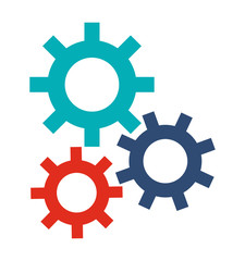 gears machine work icon