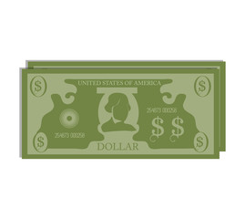 bill money cash economy financial fortune rich bank vector illustration 