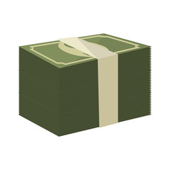 bill money cash economy financial fortune rich stack bank vector illustration 