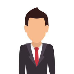 man guy boy person face head human tie suit icon vector