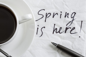 Spring is coming