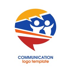 communication icon logo