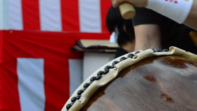 和太鼓の演奏