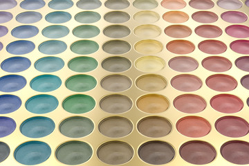 multicolour eye shadow palette