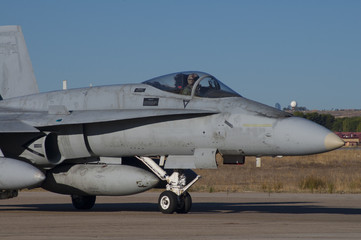 Fototapeta na wymiar F-18