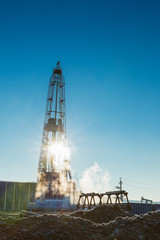 Obraz premium land drilling rig