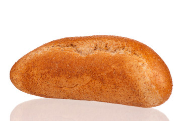Fresh bread with bran