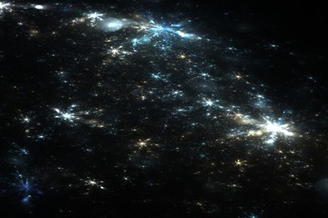 Obraz premium the fractal universe