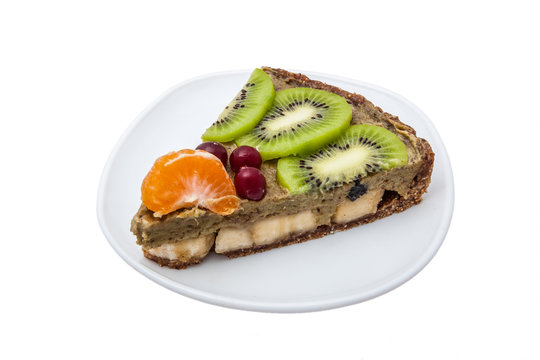 raw sweet cake