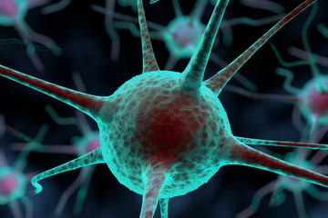 3d nerve cell