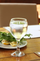 Glass of water