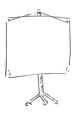 Doodle Screen Projector, Isolated on White