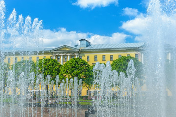 Fotan on Lenin square in St. Petersburg