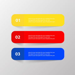 Obraz premium Vector lines arrows infographic.