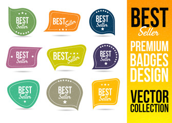 Best Seller Logo Badge  Emblem