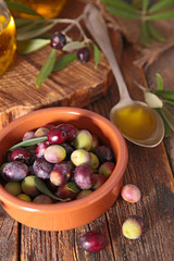 olive and olive oil