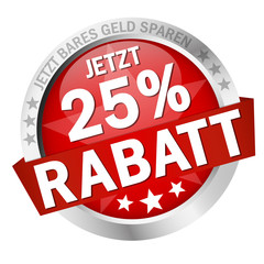 Button Jetzt 25% Rabatt