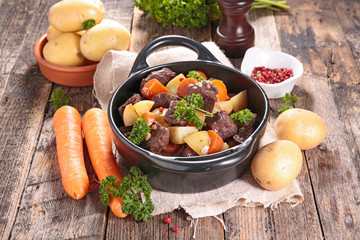 beef stew with vegetable