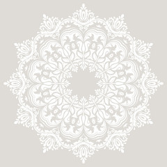Elegant Vector Ornament in the Style of Barogue
