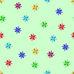 Flower seamless pattern 4-08