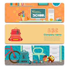 Children things and stationery. Sale discount gift card. Brandin