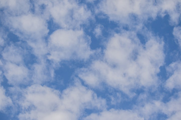 blue sky with cloud