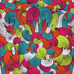 vector floral seamless pattern background