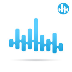 Equalizer bar, eq 2d icon