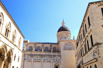Fototapeta na wymiar Cathedral in Dubrovnik, Croatia