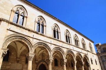 Fototapeta na wymiar Rector's palace in Dubrovnik, Croatia