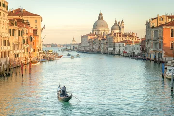 Foto op Plexiglas Venetië in de schemering © tichr