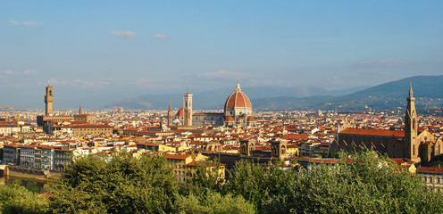 Obraz premium Panorama of Florence city