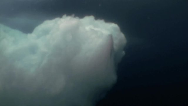 Unique Filming Shooting of iceberg under water. Beautiful landscapes amazing underwater world nature and its inhabitants in clean cold blue waters of sea ocean. Marine life in Greenland Iceland Arctic
