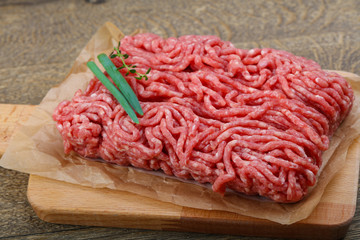 Minced beef