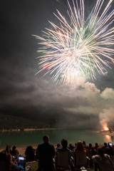 Fireworks at Fiastra Lake